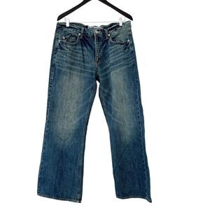 Aeropostale Winfield Vintage Bootcut Med Wash Denim Jeans 34X30